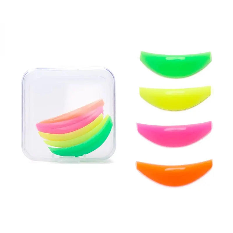 4/5/7 Pares de almohadillas de silicona para permanente de pestañas, varillas de levantamiento, protector de reciclaje, accesorios para rizador de pestañas 3D, aplicador, herramientas de maquillaje