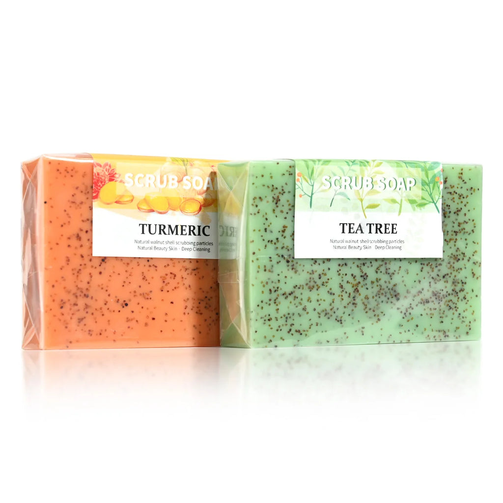 M+100G Best-Selling Exfoliating and Anti-Acne Natural Handmade Whitening Tea Tree Oil Bubble Soap