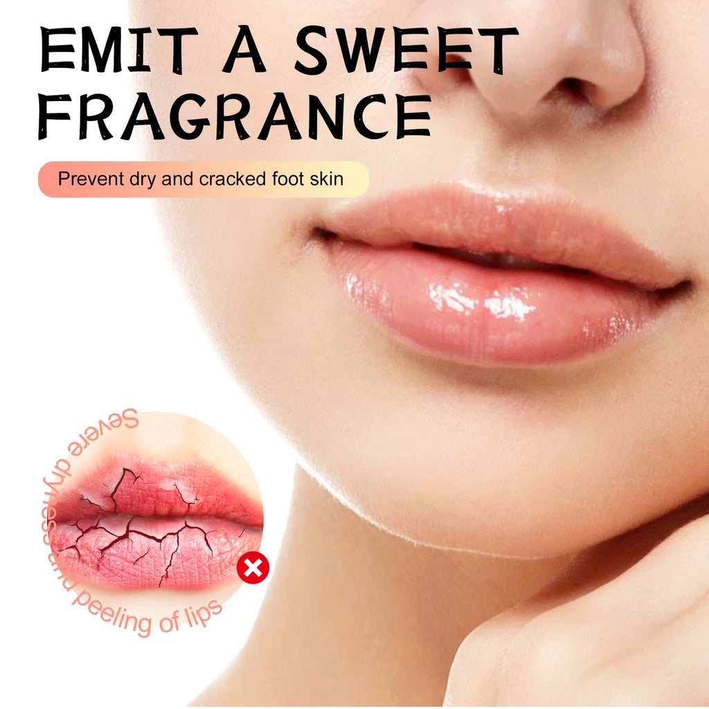 Fruit Strawberry Orange Honey Lip Scrub, Brightening Lip Color, Exfoliating, Deep Cleaning, Removing Dead Skin, Moisturizing Lip Care