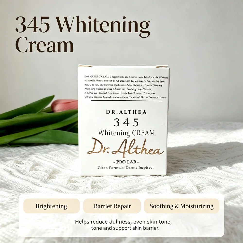 Dr. Althea 147 Barrier Cream 345 Relief Cream Original Korean Facial Collagen Moisturizer Centella Asiatica Hyaluronic Acid Cream