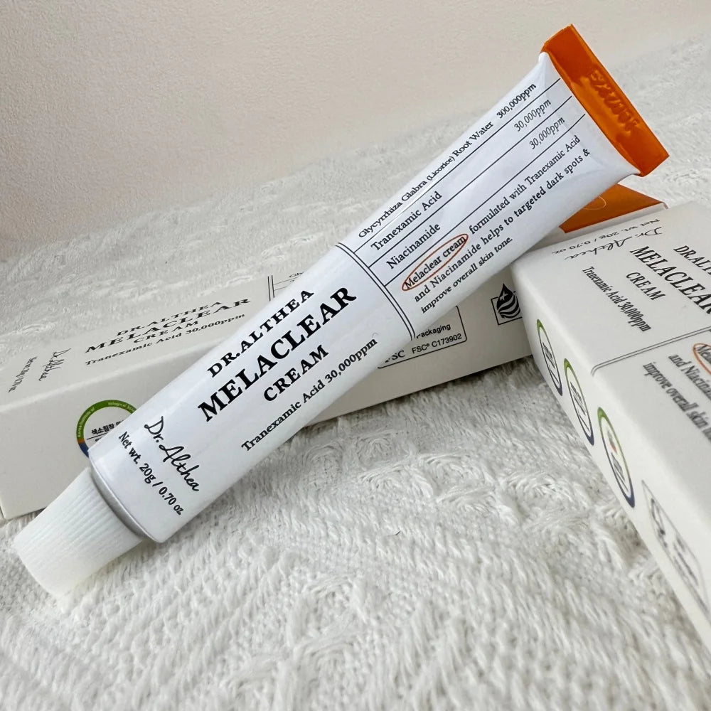 Dr. Althea Melaclear Cream, Even Skin Tone Cream, Acne Mark Cream, Dark Spot Cream, Fades Acne Marks, Sun Spot Care, Korean Face Cream