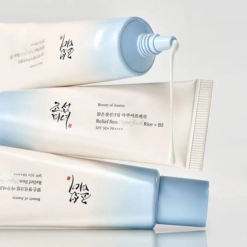 Protector solar Beauty of Joseon SPF50+ nuevo modelo para rostro y cuerpo, bloqueador solar con arroz y probióticos, crema facial hidratante suave