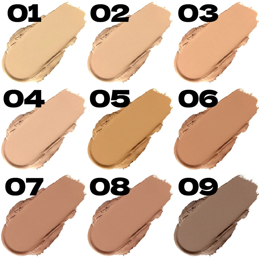 Stick Correcteur Fond de Teint KAFURUX 🎨 — Haute Couvrance, Waterproof & Longue Tenue | 9 Teintes