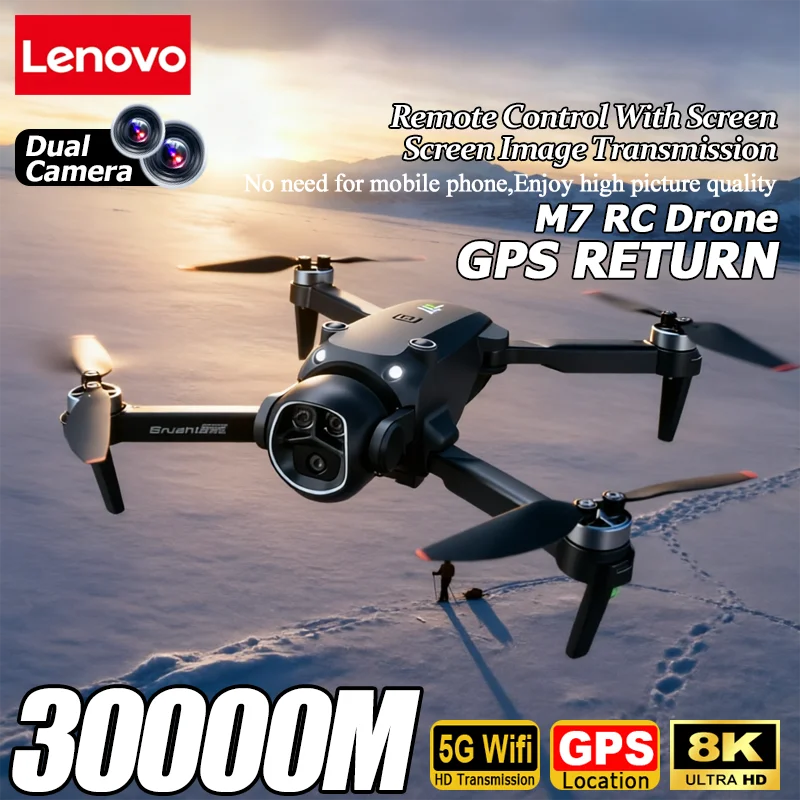 Drone pliable Lenovo M7 et accessoire au choix 🚁