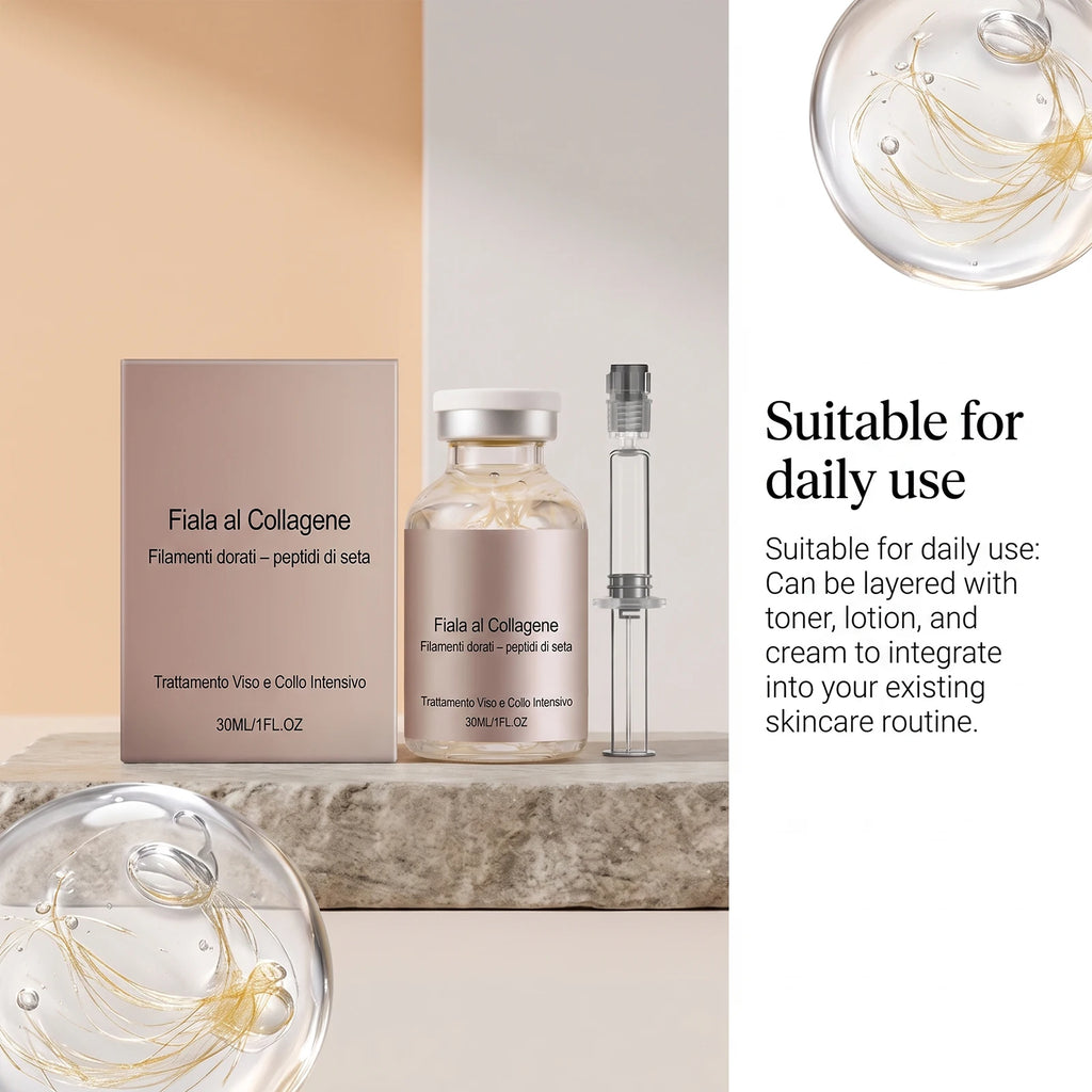 Set Stick Hidratante & Sérum en Ampolla de Seda K-Beauty 🌸 — Colágeno, Antiarrugas & Barrera Cutánea | Certificado CPNP