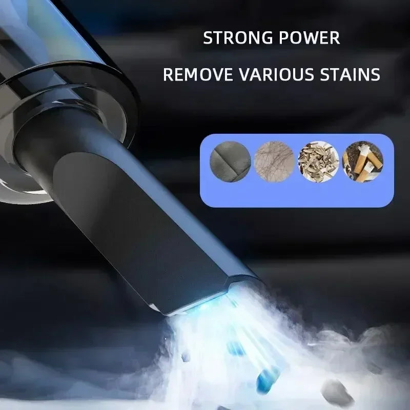 NYNY Cordless Portable Vacuum Cleaner 🌀 — 120W, Wet & Dry, Fast Charging | Car, Home & Pets