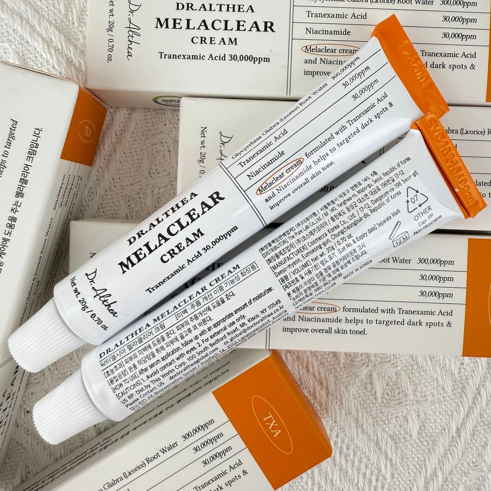 Dr. Althea Melaclear Cream, Even Skin Tone Cream, Acne Mark Cream, Dark Spot Cream, Fades Acne Marks, Sun Spot Care, Korean Face Cream