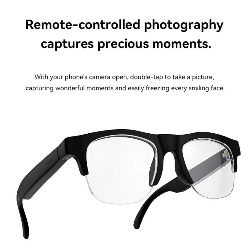 Lunettes audio Lenovo D12 à commandes tactiles 🕶️