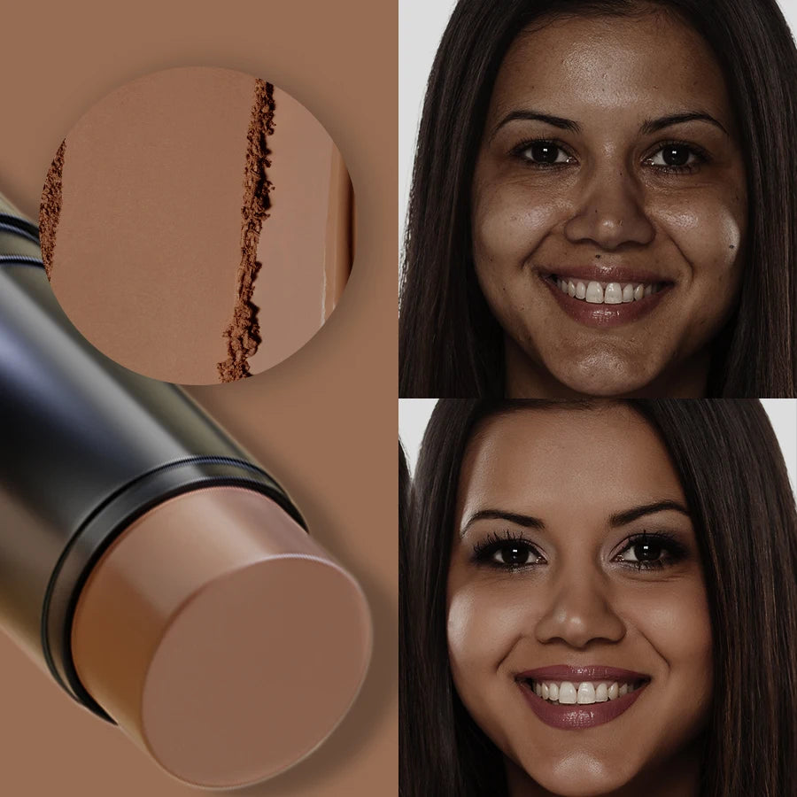 Stick Correcteur Fond de Teint KAFURUX 🎨 — Haute Couvrance, Waterproof & Longue Tenue | 9 Teintes