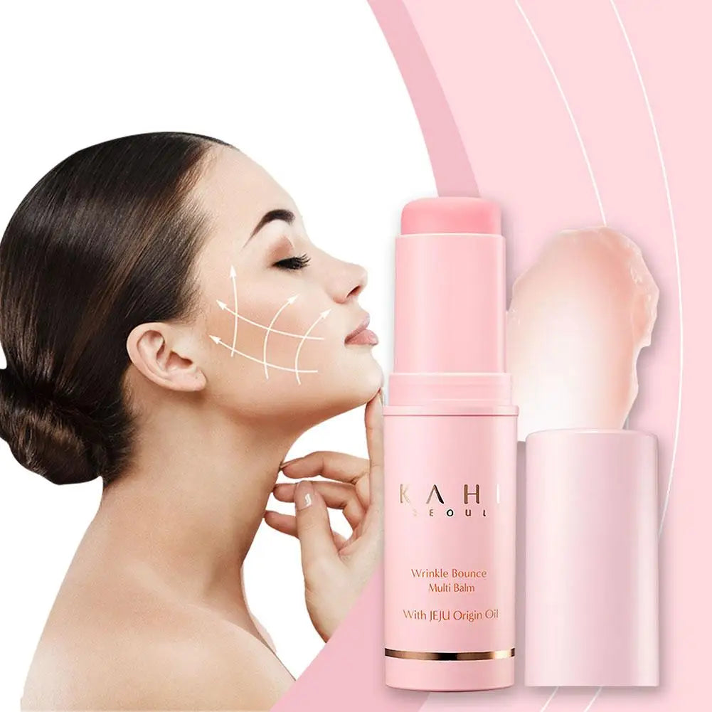 K-Beauty Multi-Zonen-Balsam 🌟 — Gesicht, Augen & Hals | Feuchtigkeit, Anti-Falten & Make-up-Basis 9 g