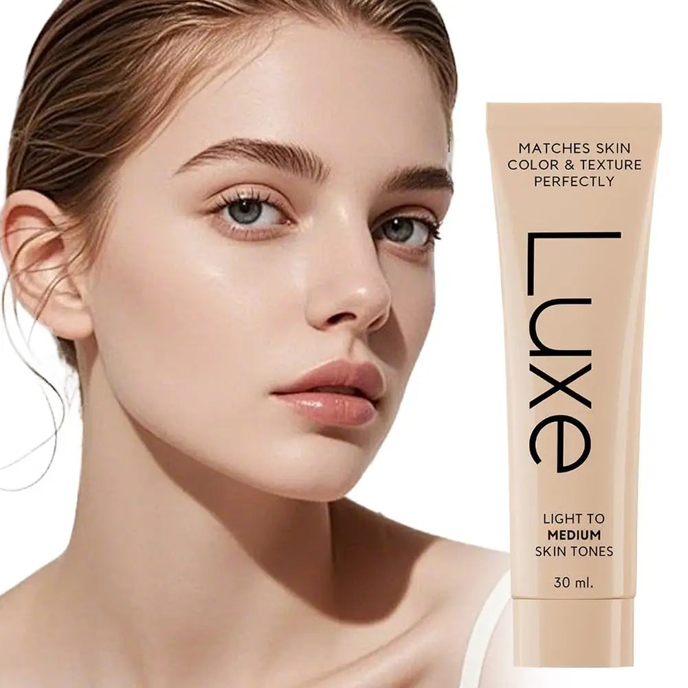 Base de maquillaje correctora Luxe Color Change resistente al agua, cobertura total para acné, cicatrices y tono de piel desigual, maquillaje facial de larga duración