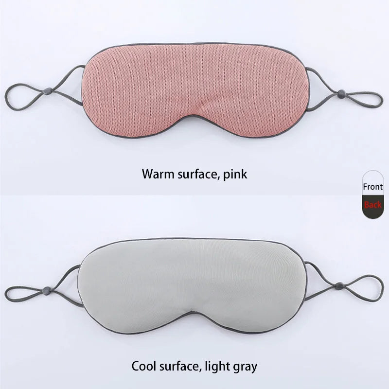 Masque de Sommeil K-Beauty 😴 — Double Usage Chaud & Froid, Occultant & Respirant | 5 Coloris