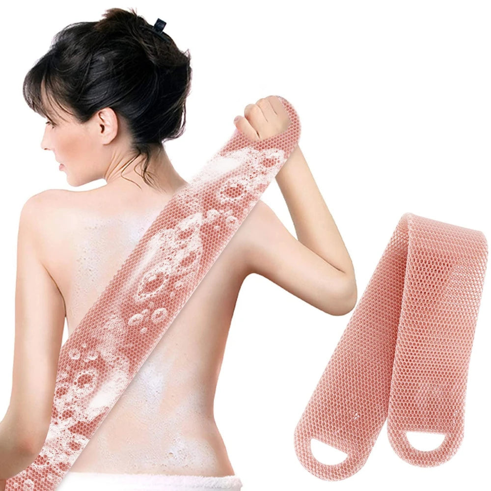 Exfoliating Body Scrub, Honeycomb Body Scrubber, Back Scrubber for Spa Shower, Exfoliating Shower Mitt Sponges for All Skin Types