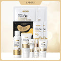 Set de cuidado facial LAIKOU Snail 24K Gold, con secreción de caracol, colágeno, ácido hialurónico y niacinamida, reafirmante e iluminador