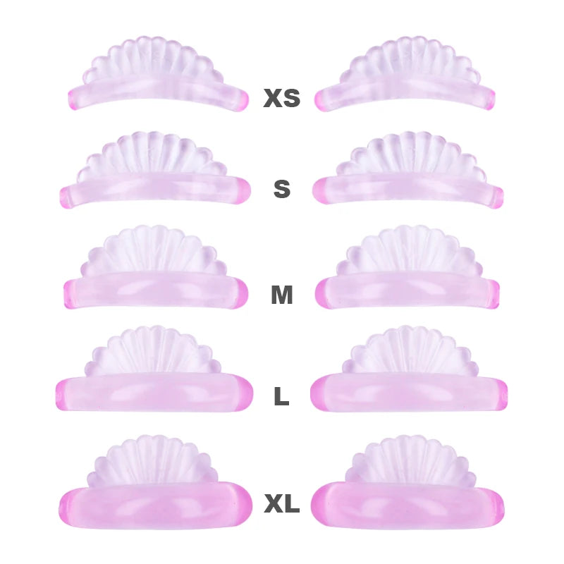 4/5/7 Pares de almohadillas de silicona para permanente de pestañas, varillas de levantamiento, protector de reciclaje, accesorios para rizador de pestañas 3D, aplicador, herramientas de maquillaje