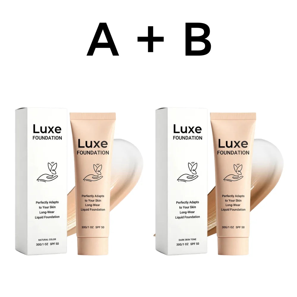 Fond de Teint Liquide Luxe K-Beauty 💄 — Color-Adjusting, Couvrance Totale, SPF50 & Tenue 12h | 30g