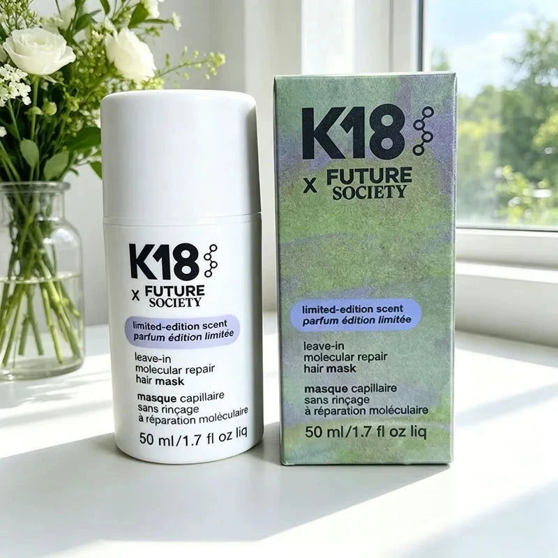 NEW K18 50ML Leave-In Molecular Repair Hair Mask Deep Conditioning Keratin Treatment Soften Hair  Healthy Smoothing Hair Care