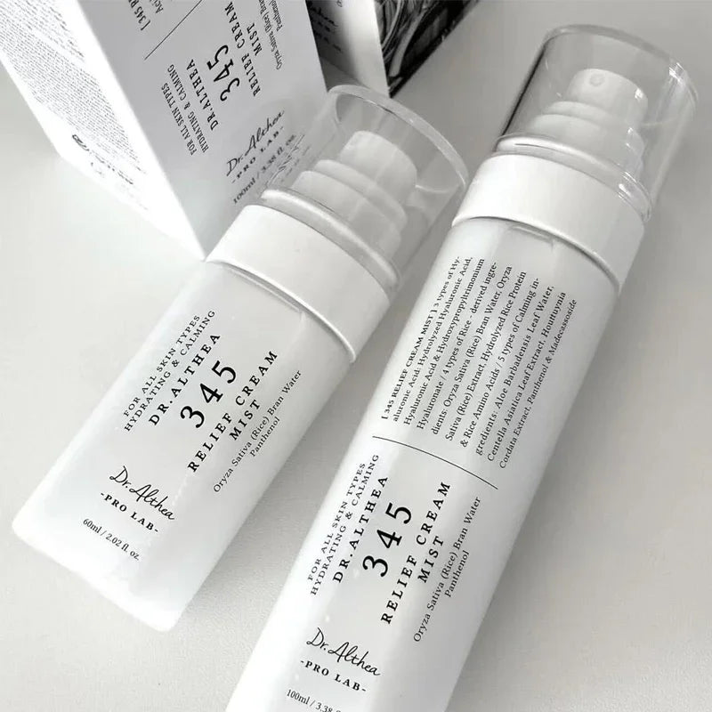 Spray hidratante Dr.Althea 345 Cream 100 ml, control de grasa duradero, cuidado facial, crema reparadora 345, productos de cuidado de la piel coreanos