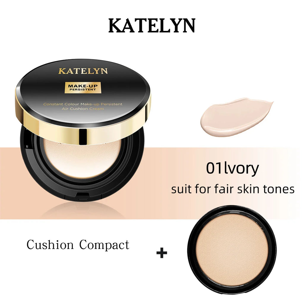 BB Cream Air Cushion K-Beauty 💄 — Couvrante, Matifiante & Hydratante | Anti-Brillance Été | 12g