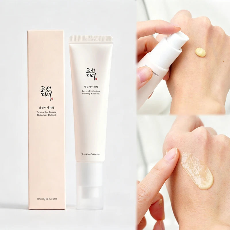Beauty of Joseon Crema reafirmante e hidratante para el contorno de ojos, sérum reparador en barra para mujeres, cuidado antienvejecimiento para líneas de expresión