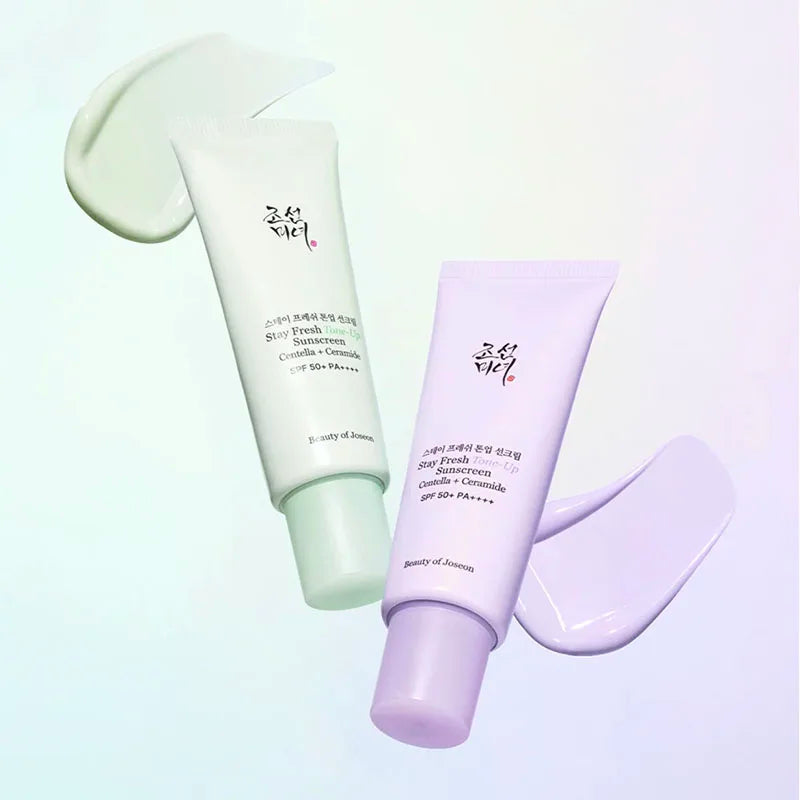 Hot Sales Beauty of Joseon Gotu Kola Protector solar hidratante y abrillantador, crema de aislamiento natural, cuidado facial suave de la piel