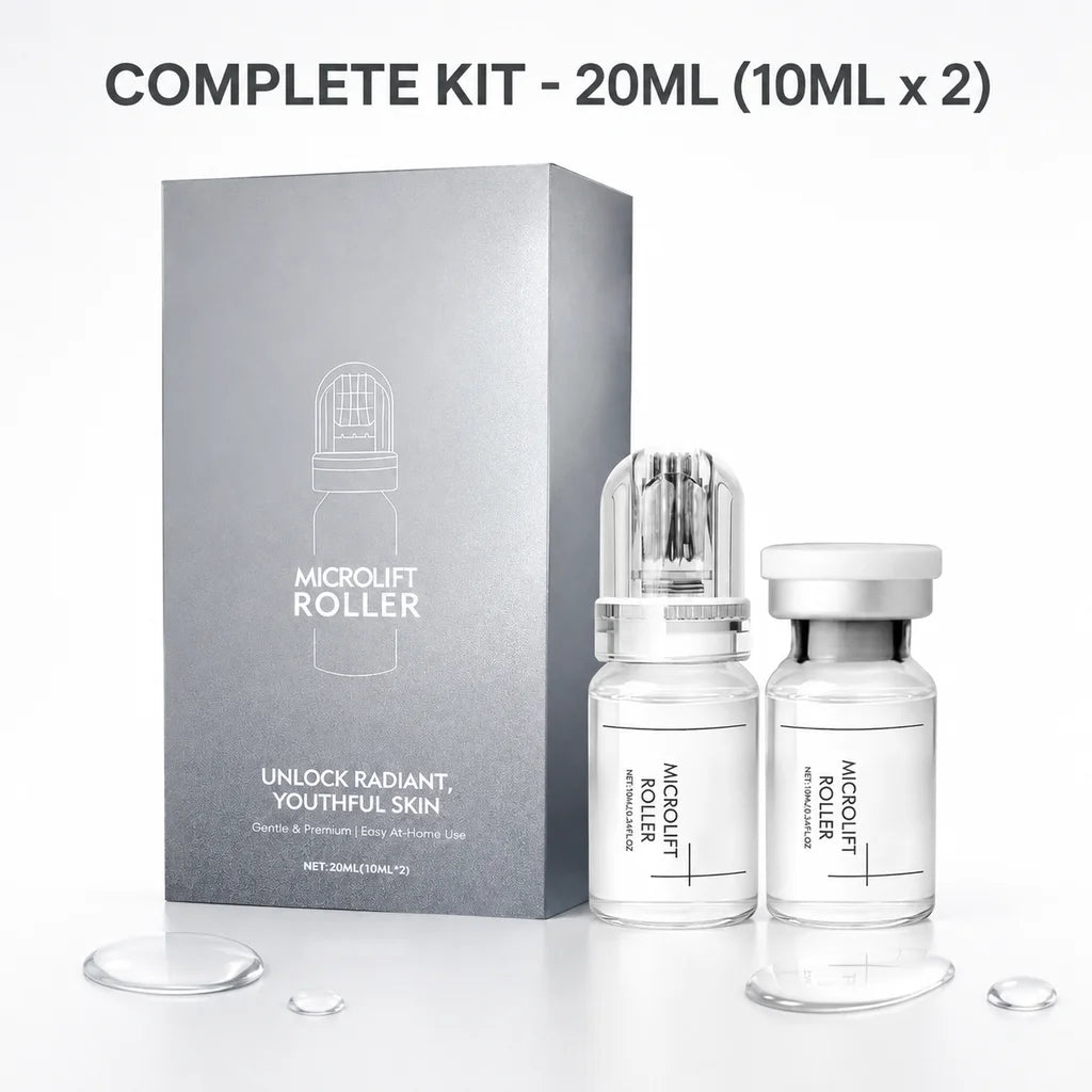 Suero iluminador con microagujas de 0,25 mm, suero facial hidratante y reparador, hidratación profunda, sellador, estabilizador y restaurador suave